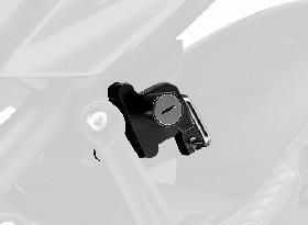 One-Key System Helmet Lock (Ninja H2 SX/SE)
