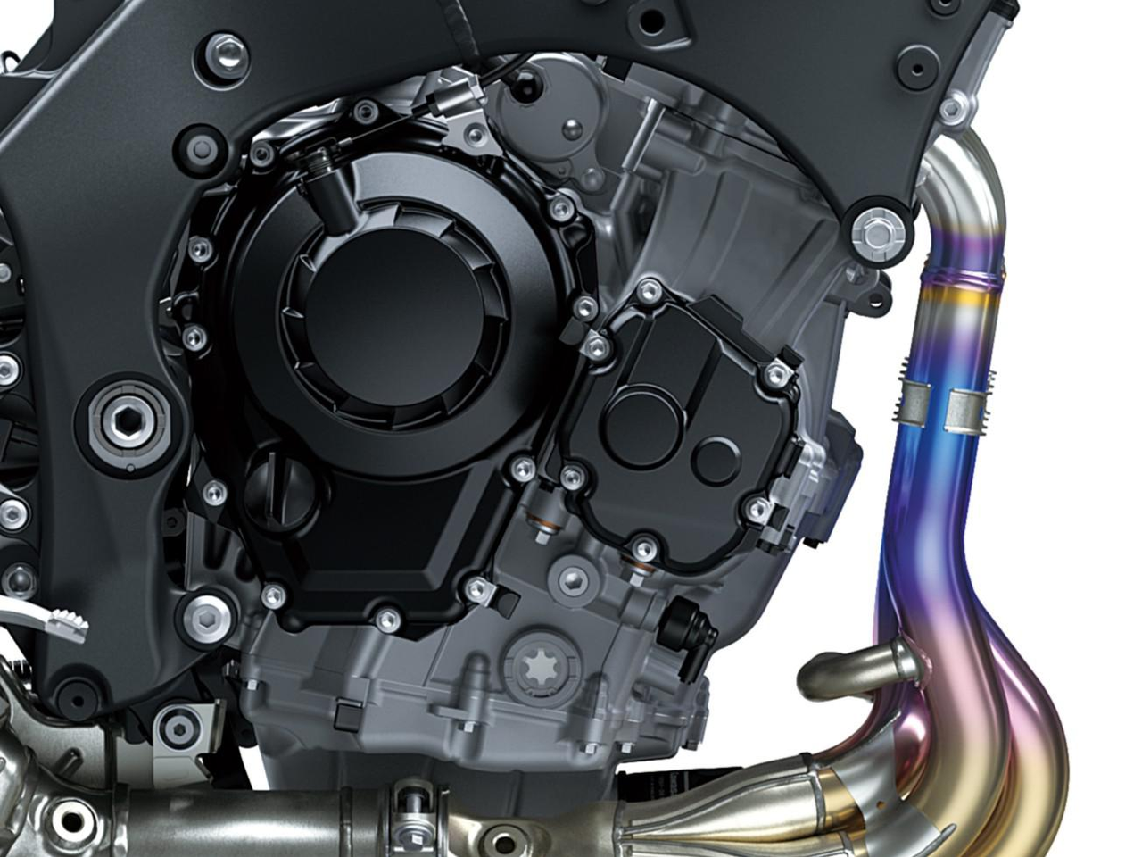 Powerful 998 cm3 Liquid-Cooled, 4-Stroke In-Line Four