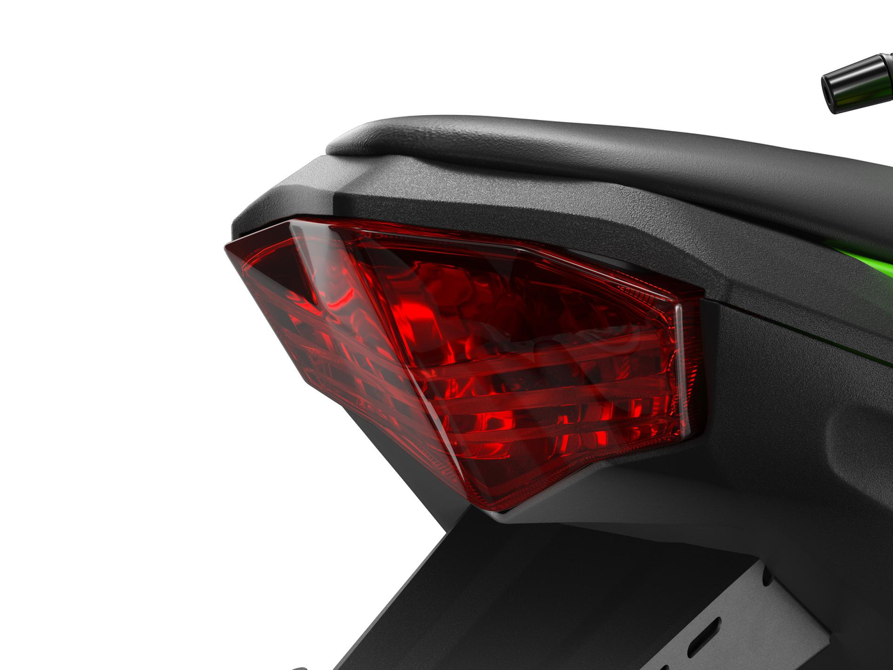 Sharp Taillight Design