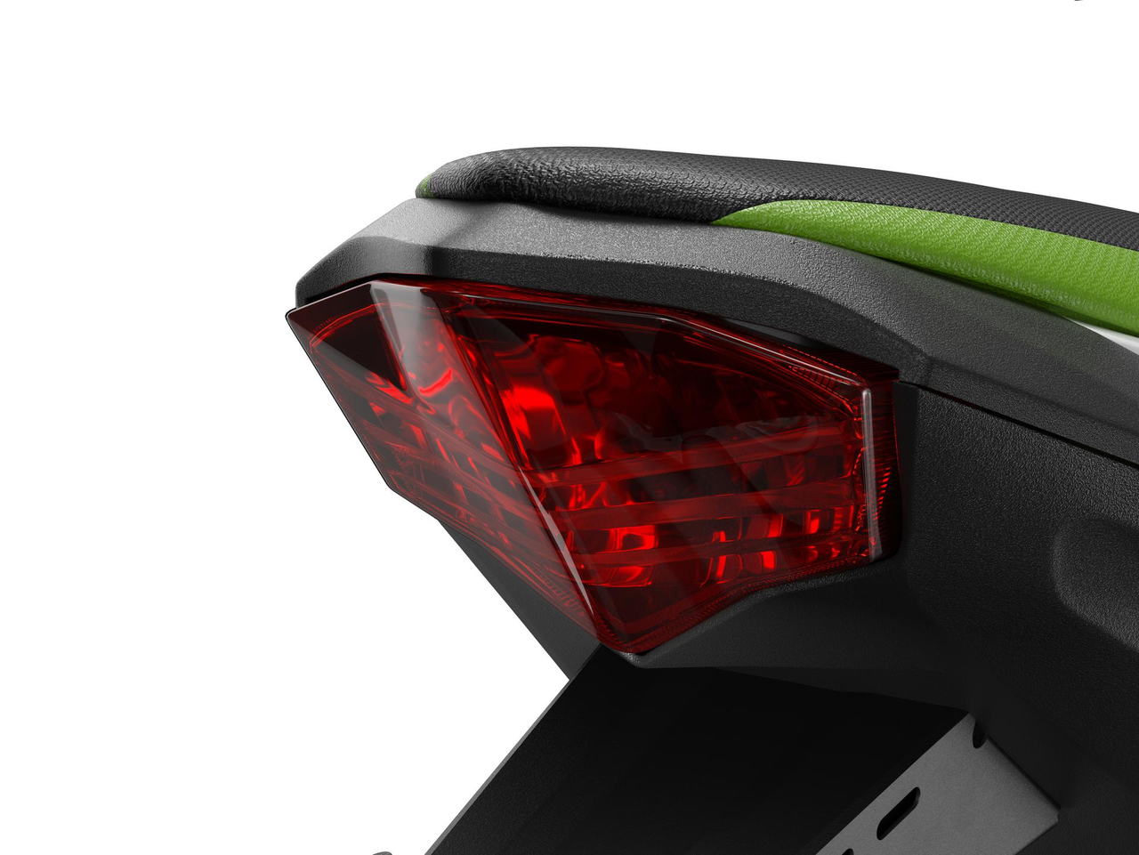 Sharp Taillight Design