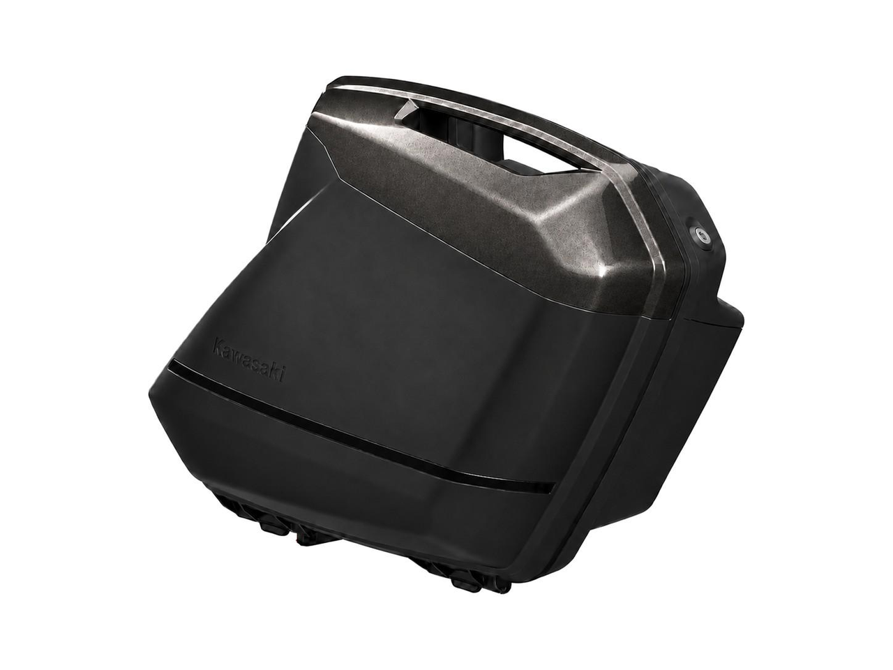 Pannier Deco Stripe Set, Metallic Spark Black (660)