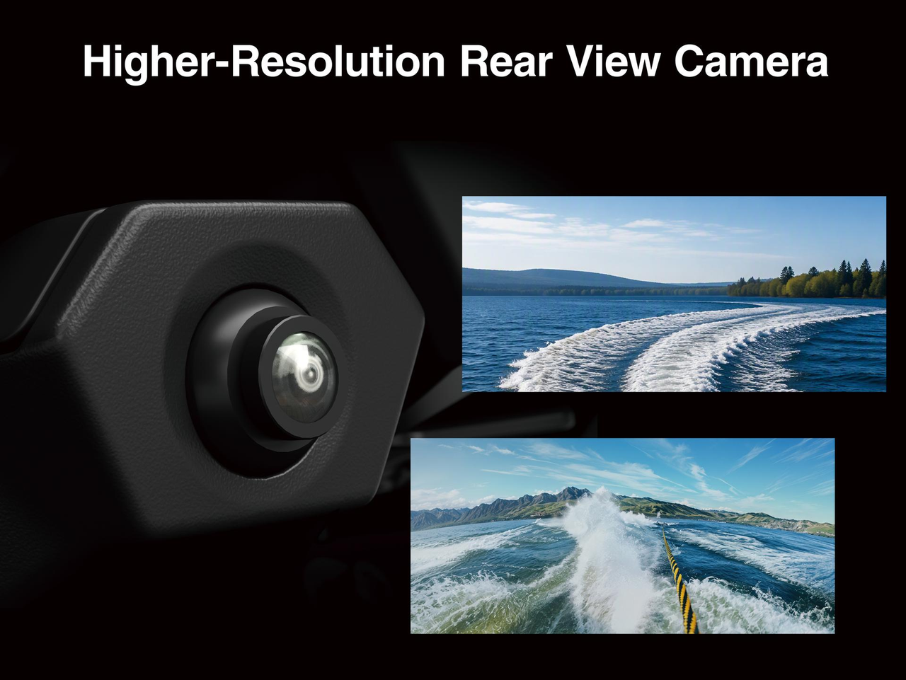 Higher-Resolution Rearview Camera