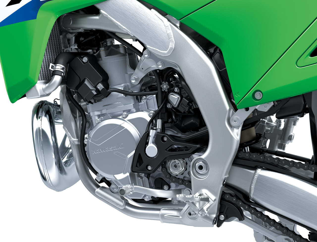Modern Fuel-Injected 2-Stroke Engine with Flat, Controllable Torque